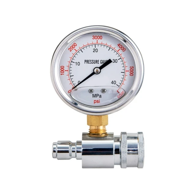 Gauge Gauge Pressure Pressure Quick Resistance Socket Vibration Connect
