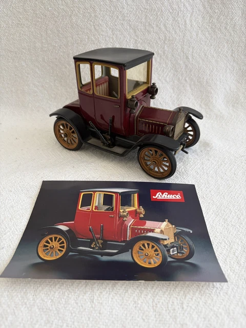 SCHUCO 1227 FORD Coupe T 1917 Old Timer Tin Toy Car West Germany