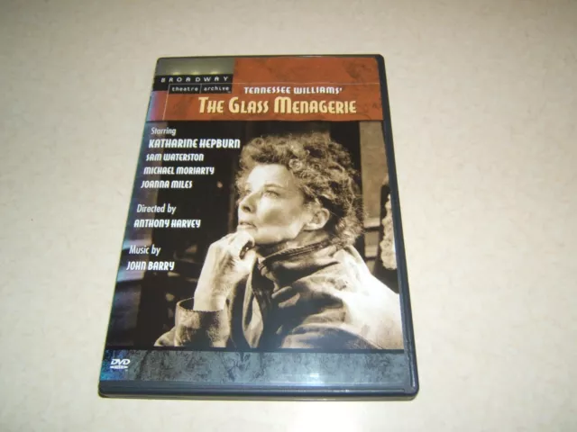 The Glass Menagerie : Katharine Hepburn   Ntsc  Region 1 Dvd Broadway Theatre