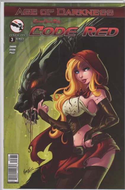 GFT CODE RED #3 Cover C Zenescope NM- Comic - Vault 35