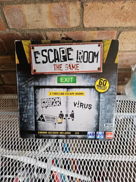 Escape Room Game Used But All Parts Present