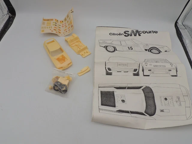 MRF Citroën SM Courte Rallye – Résine 1/43 – Miniature De Collection – Occasion