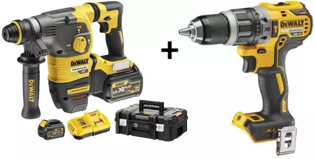 Kit tassellatore + avvitatore 18 Volt / 5 Ah modello DCZ204T2T-IT marca DEWALT