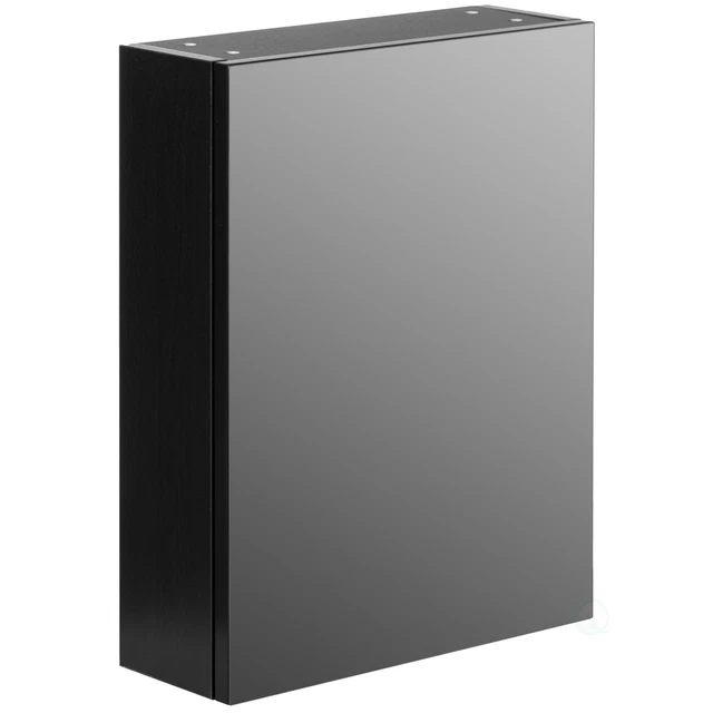 Wall Mount Bathroom Mirrored Storage Cabinet with Single Door, Storage Furniture