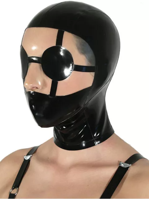 Latex Rubber Maske Sexy Gummi latexmaske Masque Rubber NEU Size XS-XXL