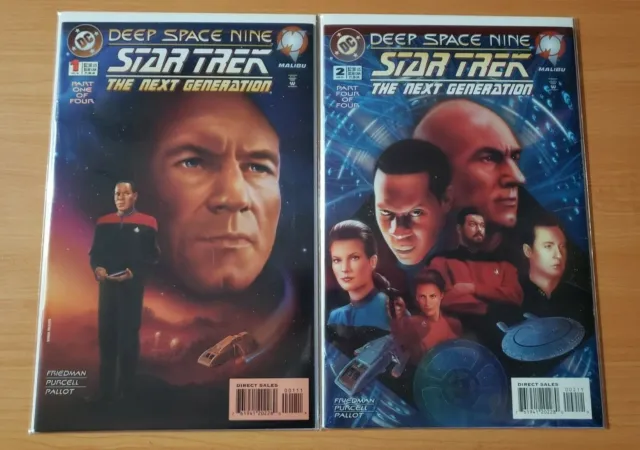Star Trek The Next Generation / Deep Space Nine 1-2 Complete Set Run! ~ NM ~