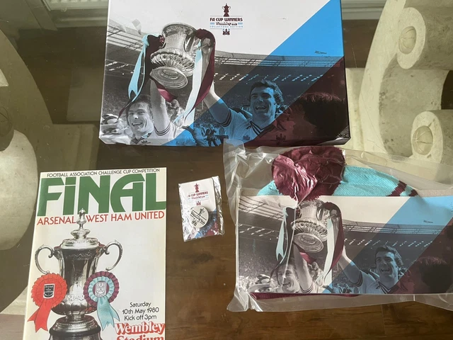 West Ham United Signed 80 FA Cup Final Programme West Ham