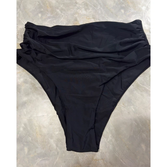 Maillot De Bain 1-Pièce Femme TU - Taille 8 - Noir & Blanc Floral - Bretelles Amovibles - Neuf Étiqueté