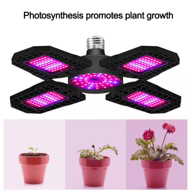 E27 LED Elèvent Lumière Lumières Pliables à Spectre Complet Plantes D'Intérieur