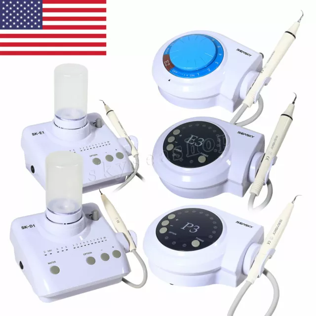 Dental Scaler Ultrasonic Scaler +Handpiece +5 Tips for Cavitron/EMS/DTE/SATELEC