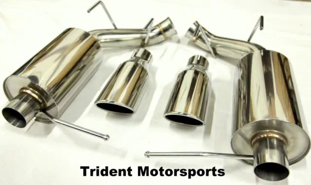 Trident Motorsports 2011-2014 Ford MUSTANG V6 3.7 3.7L Axe Arrière Silencieux