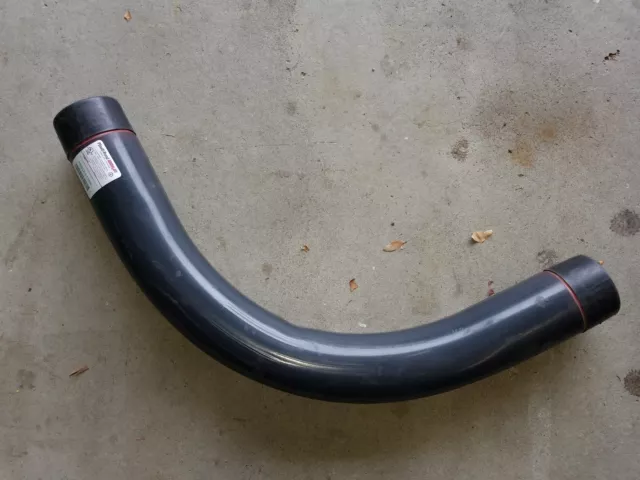 PVC Coated 2" 90 degree bend