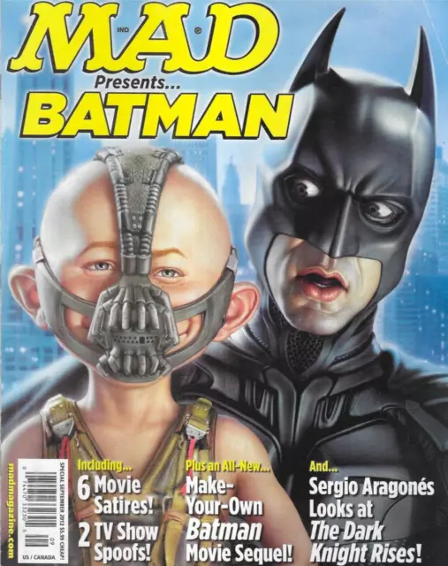 Mad Magazine Batman Special Issue Movie Satires TV Show Spoofs Sergio Aragone