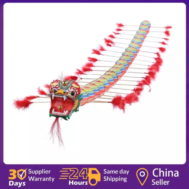 Chinese Traditional Dragon Kite Plastic Foldable Child Outdoors Toys ☘️