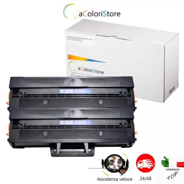 2 Toner per Samsung ML 2160 2164 2165 2168 SCX 3400 3405 3400 SF760P F W  101S