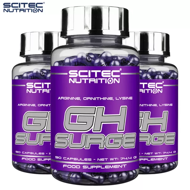 GHSURGE 90/180 Caps. Lean Muscle Mass Builder Fat Burner NO Booster Strong Legal