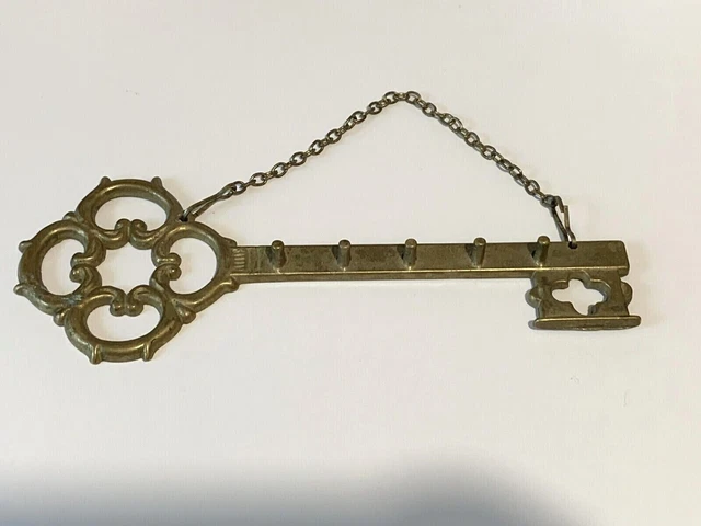 Vintage Style Handmade Key Holder Brass Wall Hanger Hook Wall Hook Hanger
