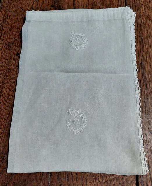 Tenda Vintage Ricamato Voile Di Cotone e Poliestere