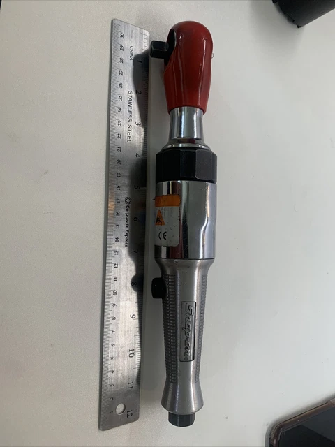 🔥Snap-On 3/8” Drive 60 ft/lbs 200 RPM Pnuematic Air Ratchet Tested Working 💥