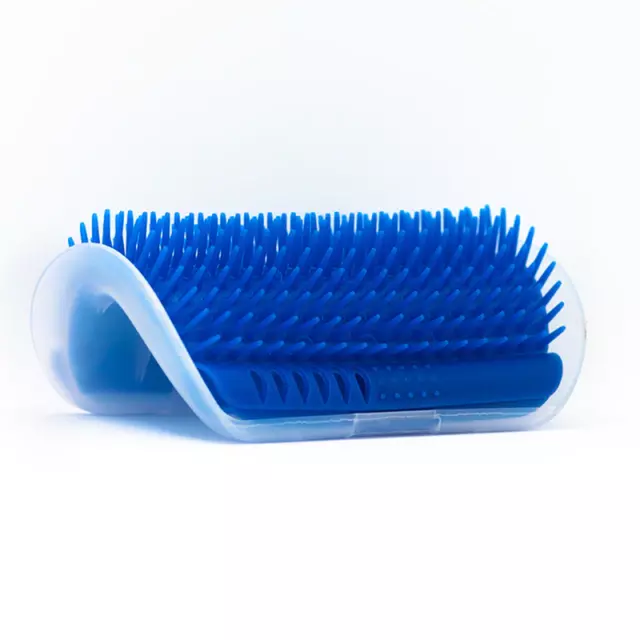 Pet Brush Comb Cat Toy - Softer Cat Self-Groomer with Catnip & Massage Function