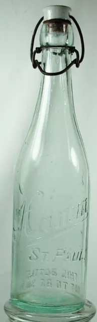 Hamm St Paul Minnesota Blob Top Beer Bottle With Original Stopper