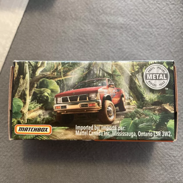 Matchbox 95 Nissan hardbody (D21) New Sealed Box Metal Car Mattel Freepost