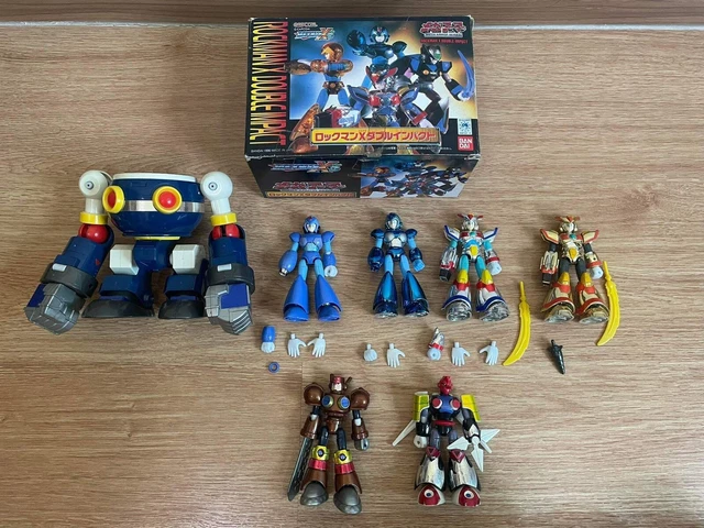 Rockman x Mega Armor 6 figure + ride armor