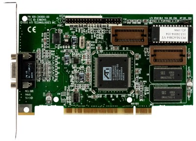 ATI 109-34000-00 Scheda Grafica PCI 