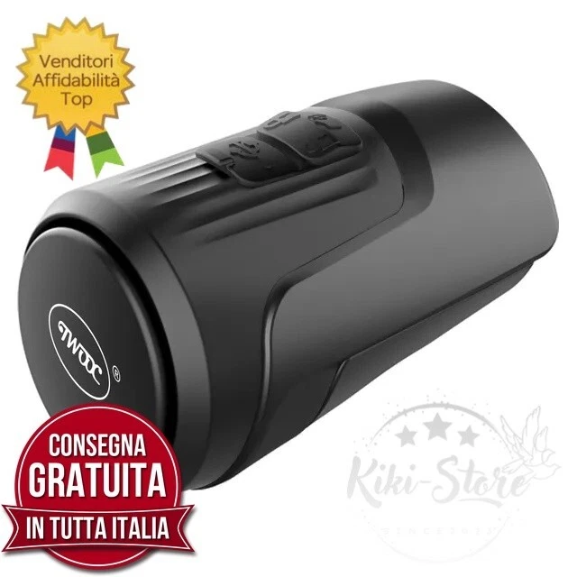 Clacson per bici elettrica da 120 dB Batteria ricaricabile USB