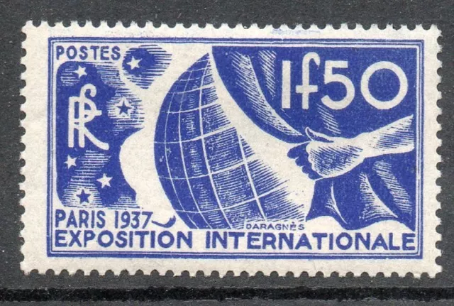 Timbres de France Poste N° 327  Neuf **