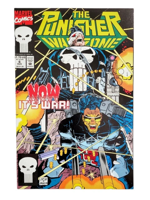 The Punisher War Zone  Comic Book Vol 1 #6  Marvel Comics  August 1992