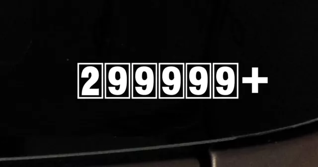 8in 299999+ sticker decal JDM ill stance FCK fresh illmotion illest high mileage
