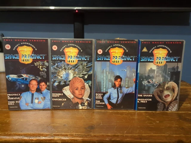 SPACE PRECINCT 2040 Vol 1 4 VHS Bundle Gerry Anderson 5 92 PicClick UK
