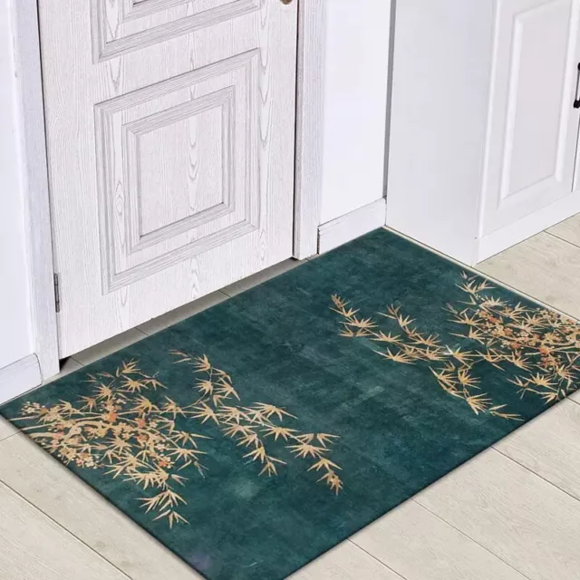 Alfombras de cocina baño alfombras plantas tropicales alfombras antideslizantes alfombras de piso de dormitorio