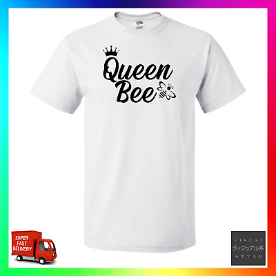 Queen Bee TShirt T-Shirt Cute Lady Wife Girlfriend GF Womens Rights Empower Mum