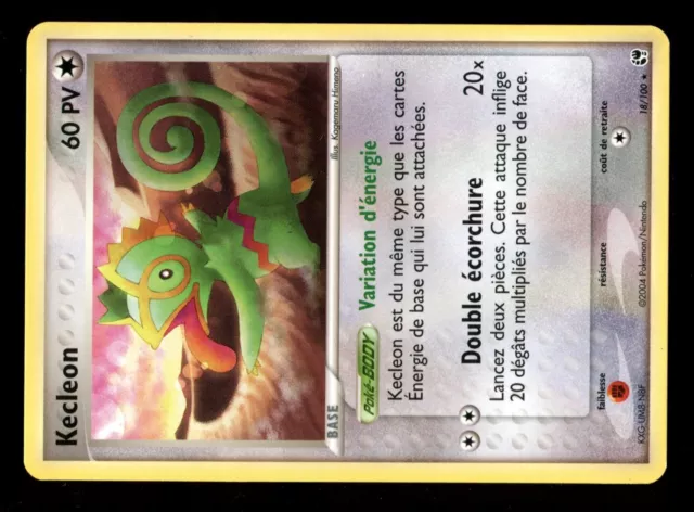 Pokemon Tempete Sable Rare N°  18/100 Kecleon