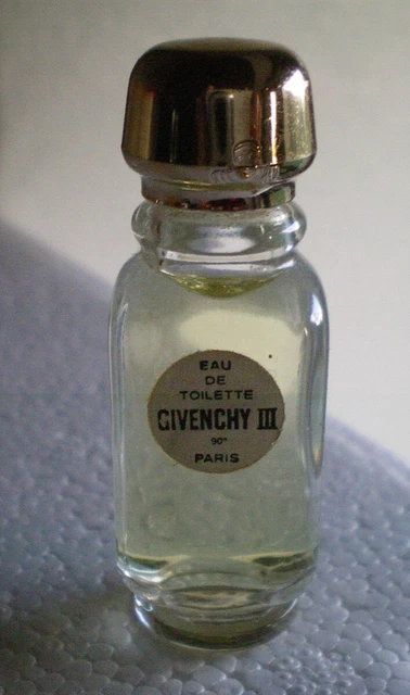 Miniature "GÏVENCHŸ III" Paris 4 ml EDT + SANS BOITE NEUF NEW FULL NO BOX