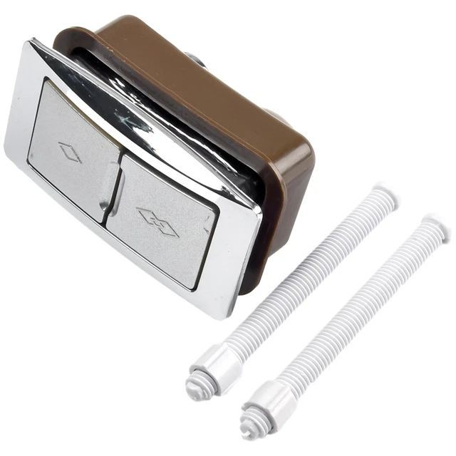 Bouton de toilette remplacement universel ABS 38mm chasse d'eau siège