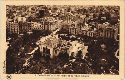 CPA ak morocco casablanca le palais de la region military Flandrin (37608)