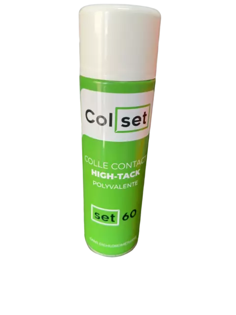 COLLA Spray Adesivo Universale Per Cielo Auto Tessuti Legno Metallo Ecopelle 500