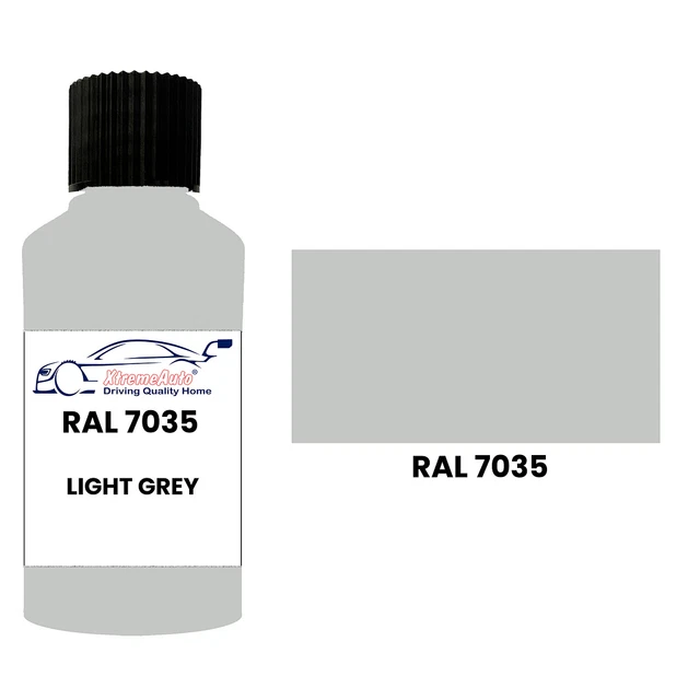 RAL 7035 LIGHT GREY PAINT TOUCH UP BOTTLE/BRUSH