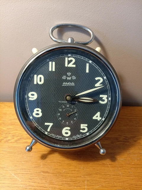 Réveil Wehrle W10 Référence 220 Avec Balancier - Neuf Sans étiquette, Pièce Mouvement