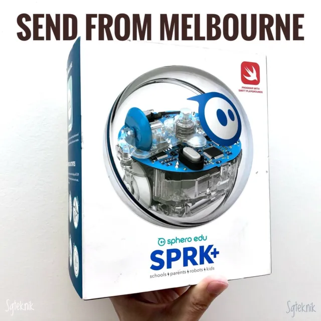 NEW Sphero Edu SPRK+ App-Enabled Robotic Ball Kids Junior STEM Coding Program