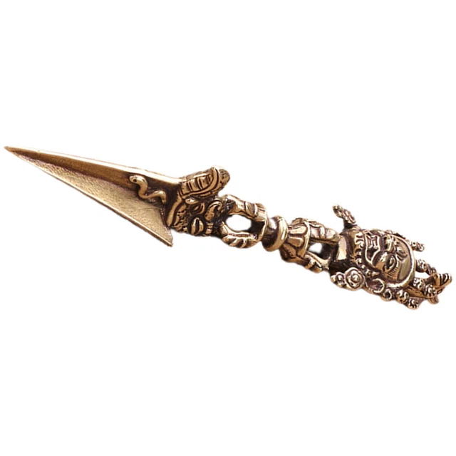 Utensilio Mágico Adorno Mini Decoración Regalos Religiosos Escultura Budista Cobre