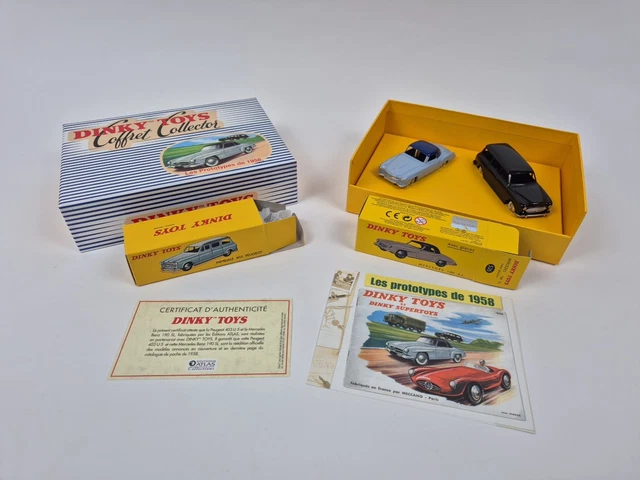 ATLAS DINKY TOYS Coffret 24FH ' Les Prototypes 1958 ' État neuf sous cellophane - Collection