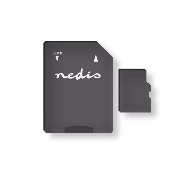 Tarjeta de memoria Nedis microSDXC SDXC 32 GB 90 MB/s UHS-I clase 10