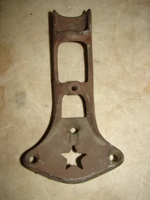 Antique/Vintage Cast Iron 1 1/2" Flag Holder