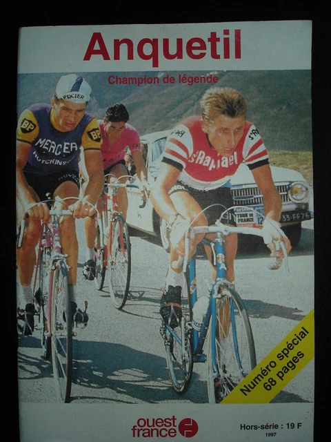 Carte Cycliste Seine-Maritime – Circuits Sur Les Traces De Jacques Anquetil, Bel état