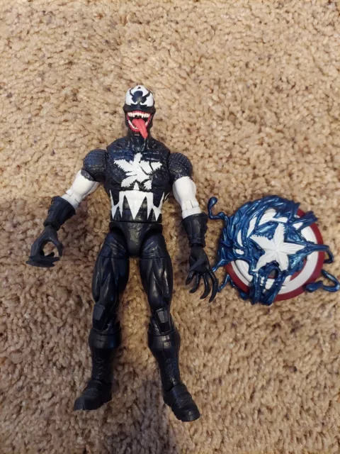 Marvel Legends Venomized Captain America 6" Action Figure Hasbro Used