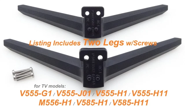 Replacement TV Base Stand Screws For Vizio D50f-E1, D50f-F1, E40-D0 Models | 4-Pack Mounting Hardware